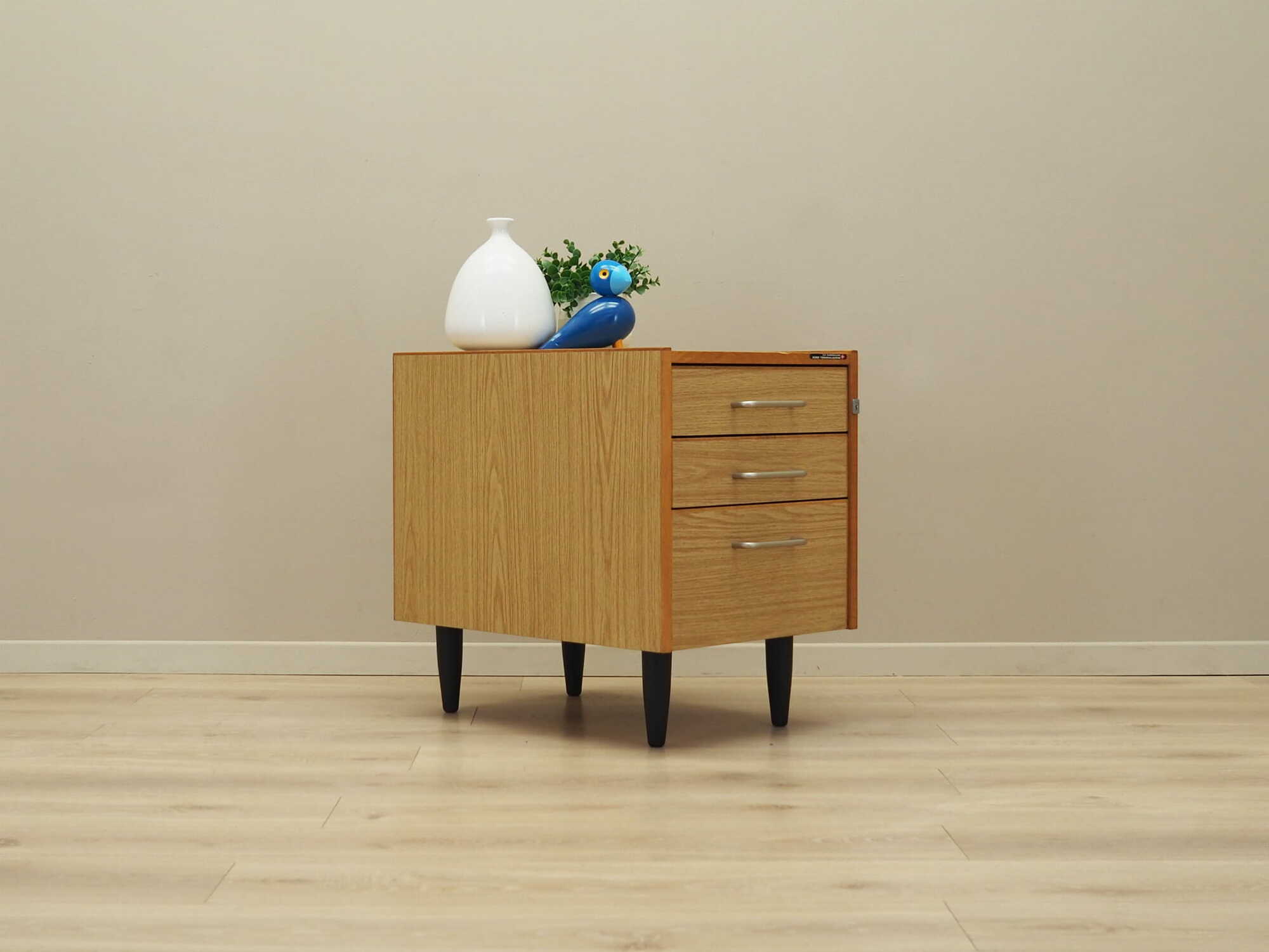 Vintage Chest of Drawers Wood Brown 1970s 4