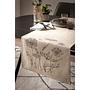 Tischläufer Flower Polyester / Leinen Natur 2