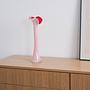 Vase Muranoglas Rosa 1970er Jahre 1