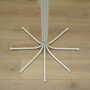 Vintage coat rack metal white 1970s 4