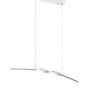 Ginko LED Pendant Lamp 1-Light Iron Silicone White 3