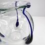 Jugendstil Vase Glas 1910er Jahre 3