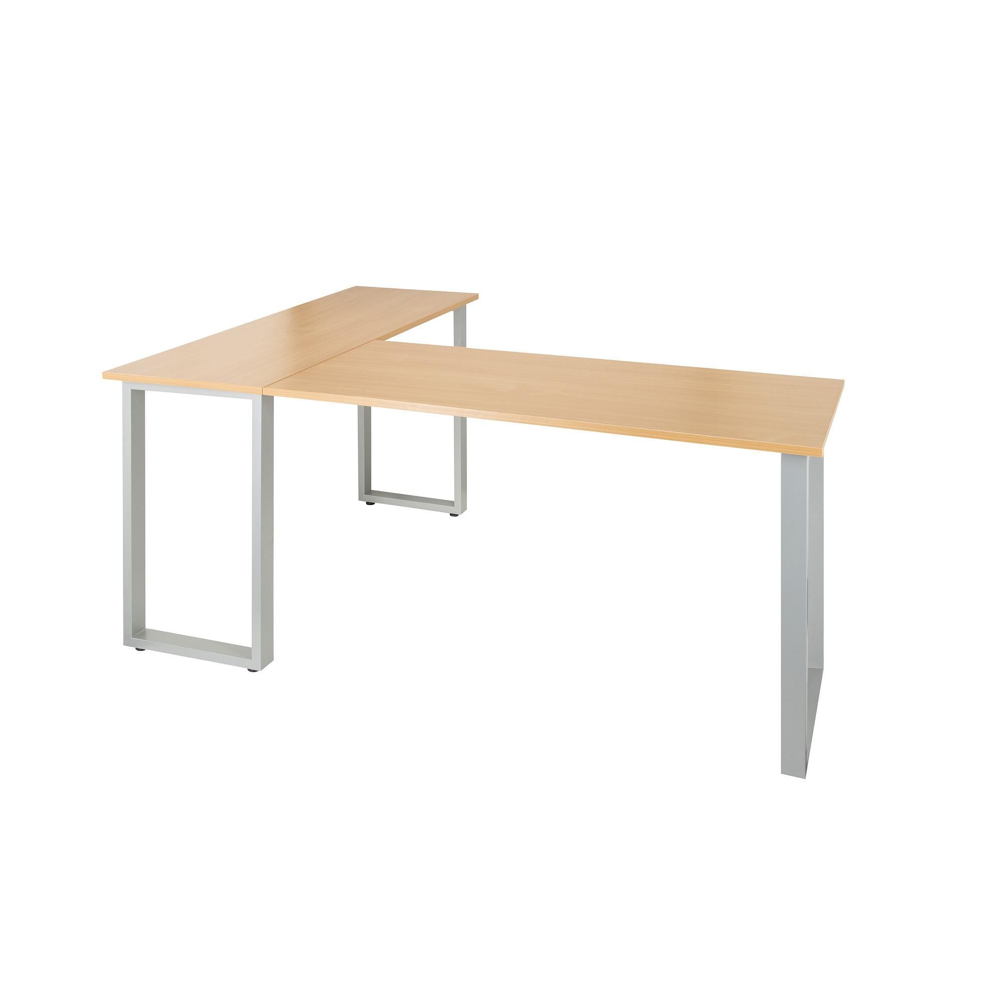 Workspace Basic I Corner desk Wood Natural 9