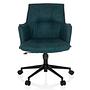 SOLAO LIFE Office Chair Swivel Fabric Dark Blue 0