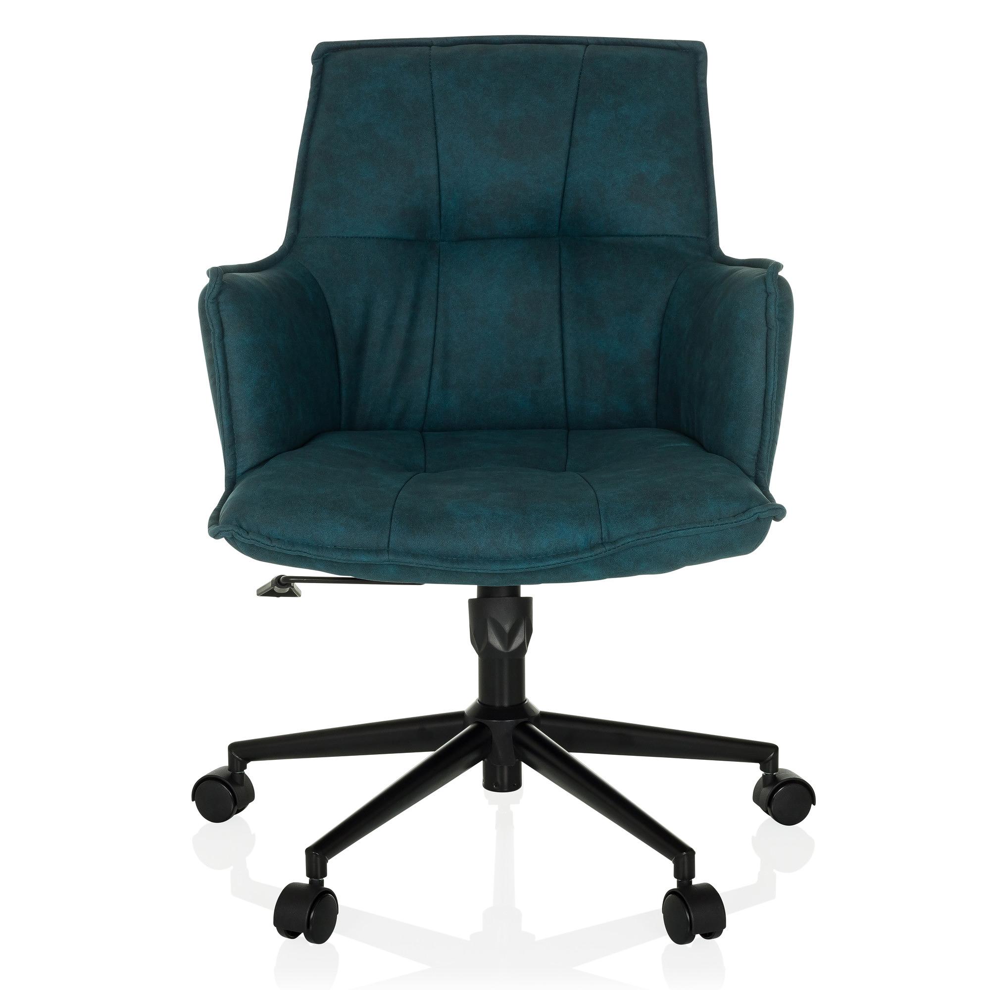 SOLAO LIFE Office Chair Swivel Fabric Dark Blue 0