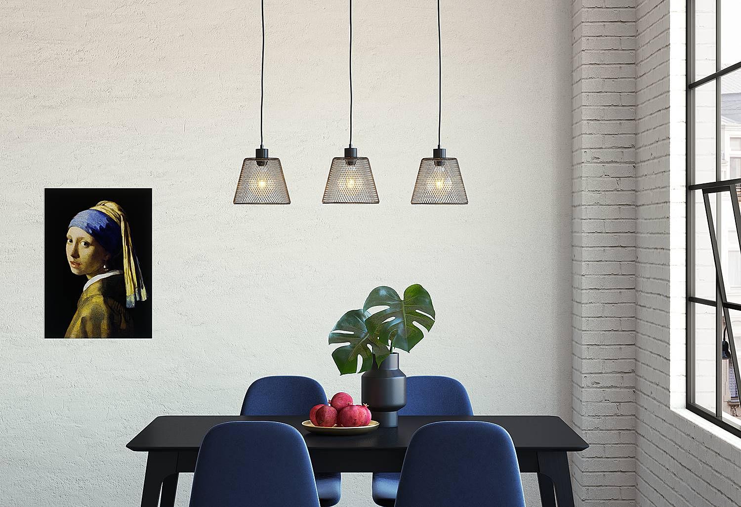Le Vicel Pendant Lamp Iron 3-light 2
