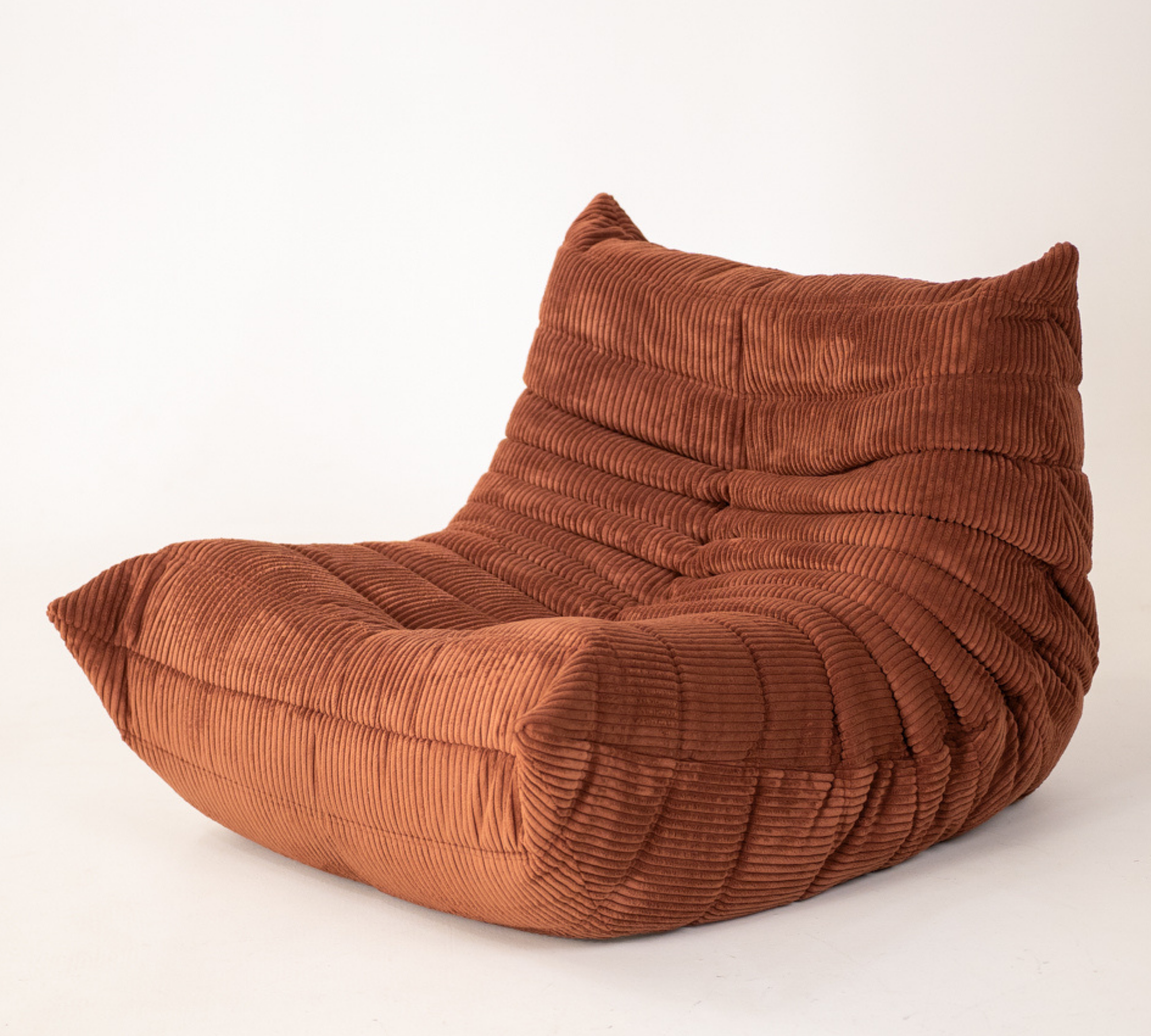 Togo Sessel Cord Umber 4