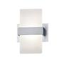 Platon LED Wall Light 1-Light Silver 0