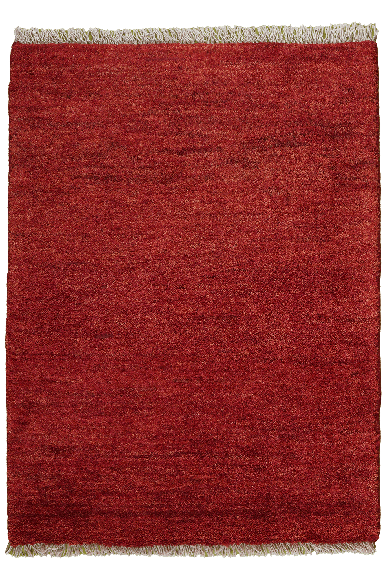 Gabbeh Teppich Wolle Rot 0