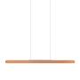 LED-Pendelleuchte Helios Eisen Braun Breite: 100 cm 0