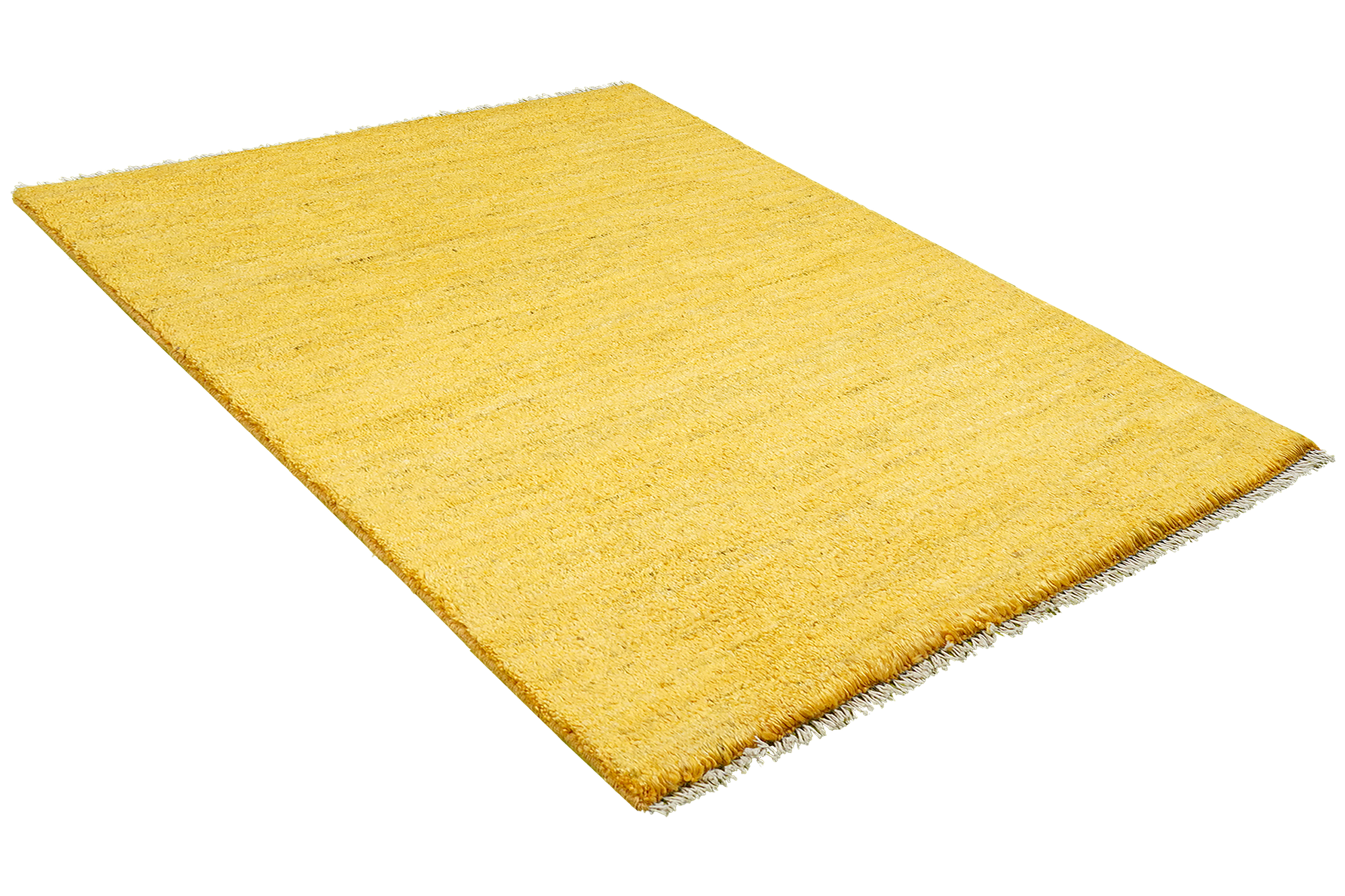 Rizbaf Gabbeh-Teppich Wolle Gelb 2