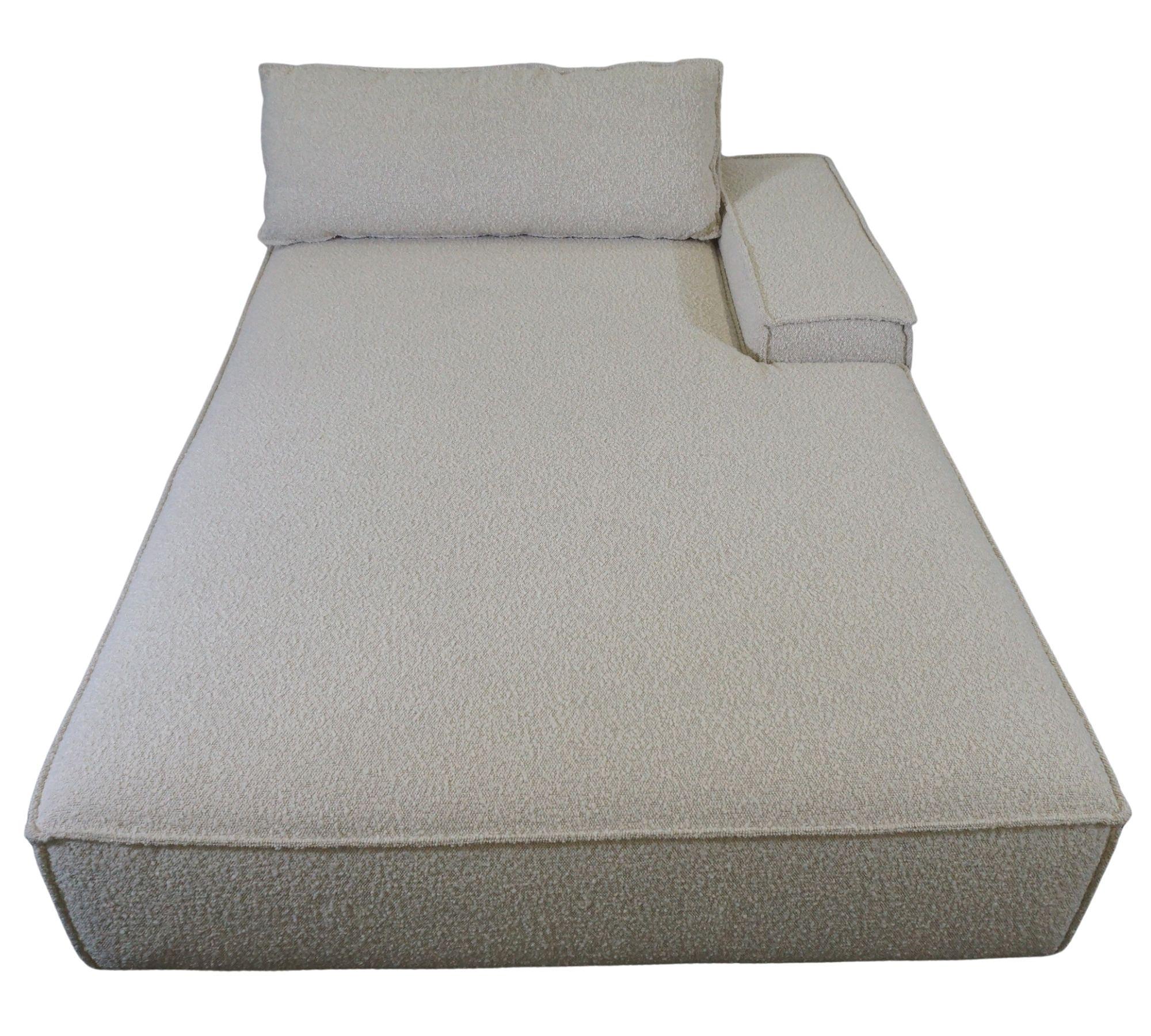 Daphne 1-Sitzer Récamiere Rechts Maya Cream 6