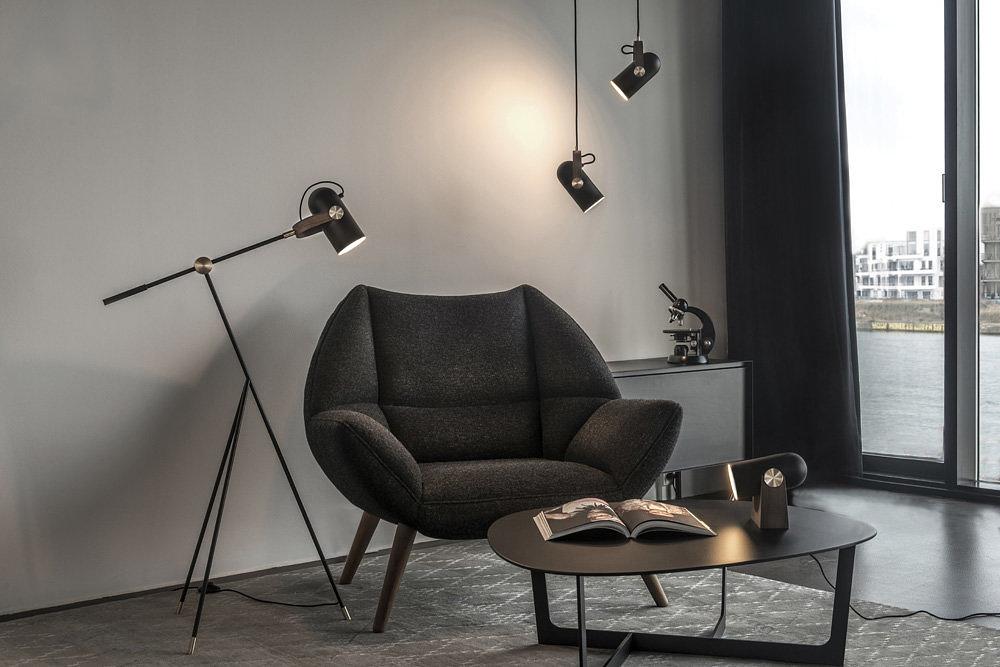 Carronade Hängeleuchte Beige 8