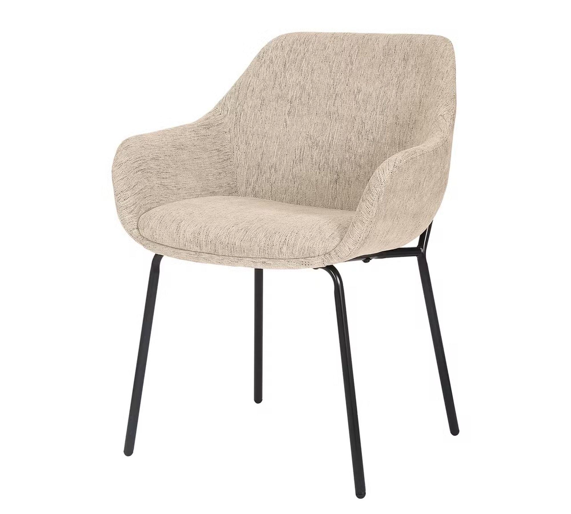 Polsterstuhl Textil Beige 0