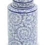 Calix Ceramic vessel Blue White 2