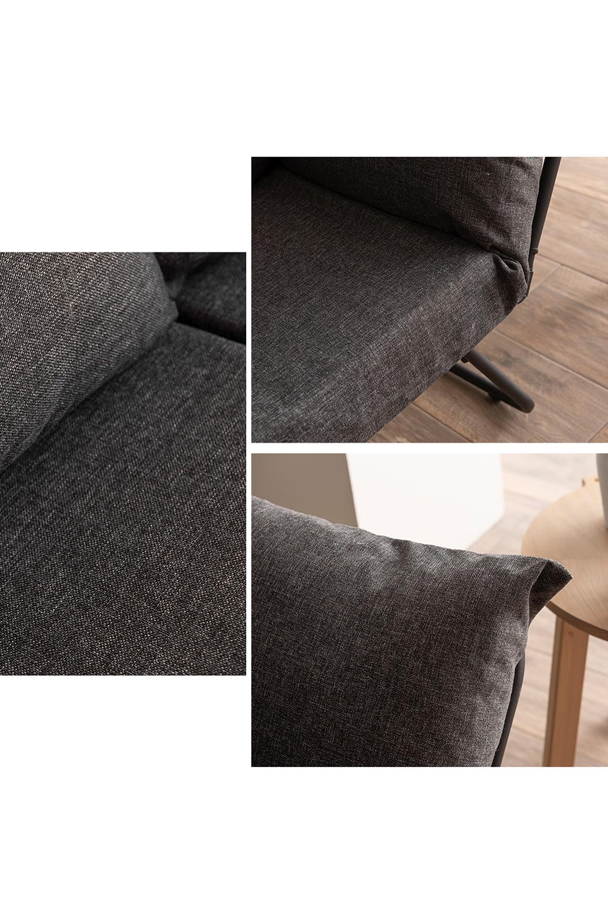 Viper Sofa 2-Sitzer Dunkelgrau 5