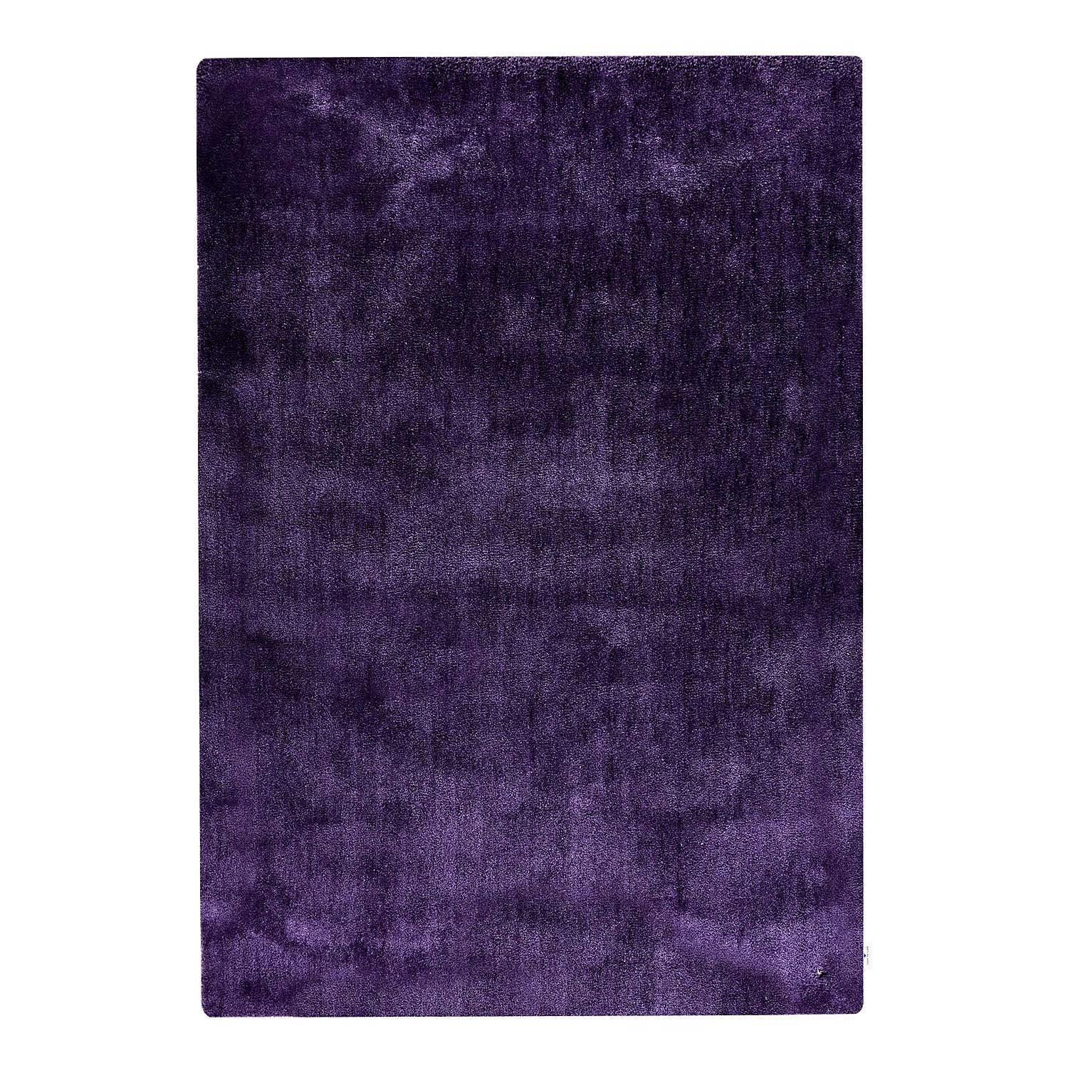 Hochflorteppich Cozy Uni Violett 0