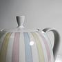 Vintage Rosa Baby Kaffeekanne Porzellan 1950er Jahre 2