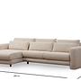 Lily Corner Sofa Left Cream 6