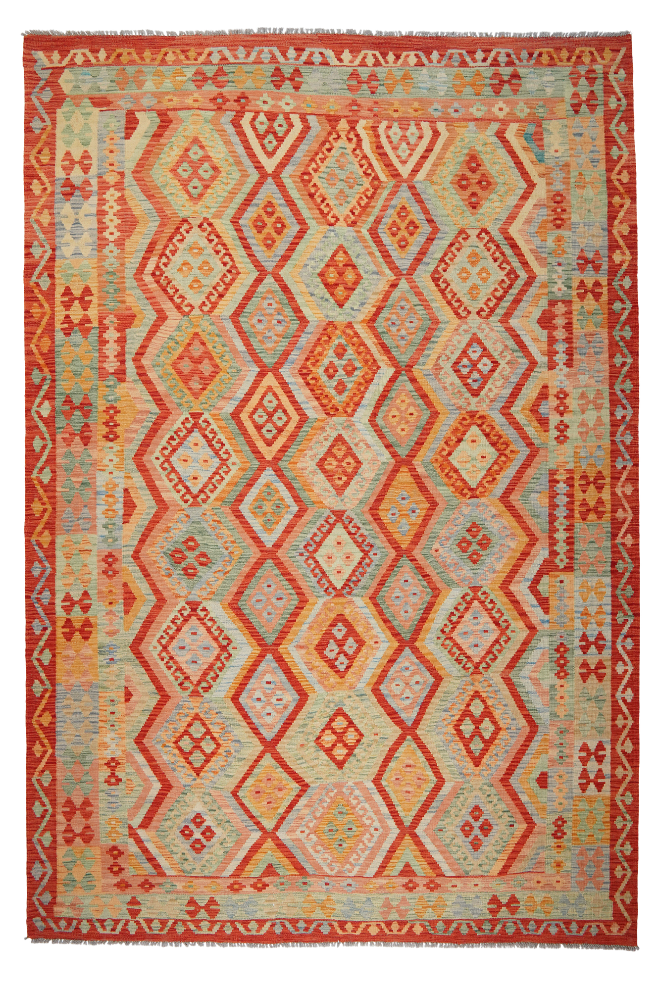 Kilim Haniya Lana Multicolore 0