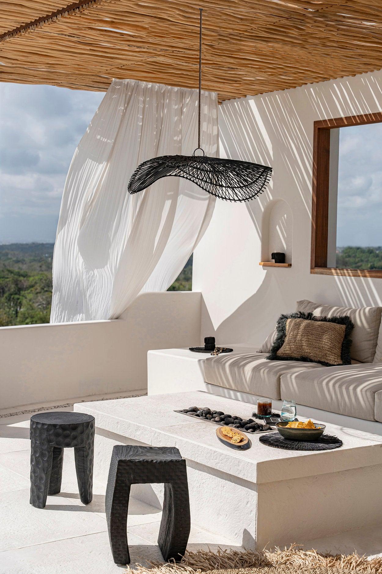 The Paramo stool Black ø35cm 2