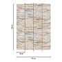 Fototapete Stone Wall Stein Vlies Beige 3