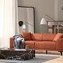 Petra 3 Sofa Orange 1