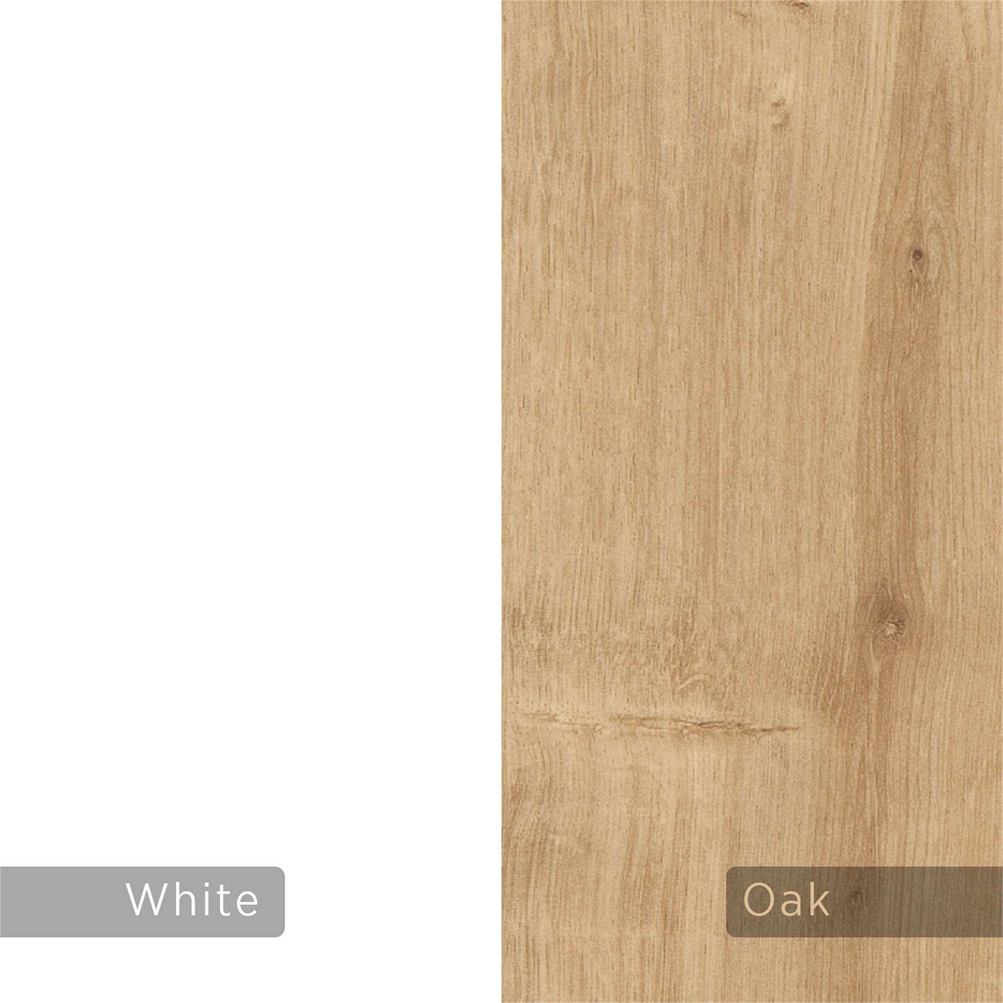 Francy Lowboard Wood Oak White 6
