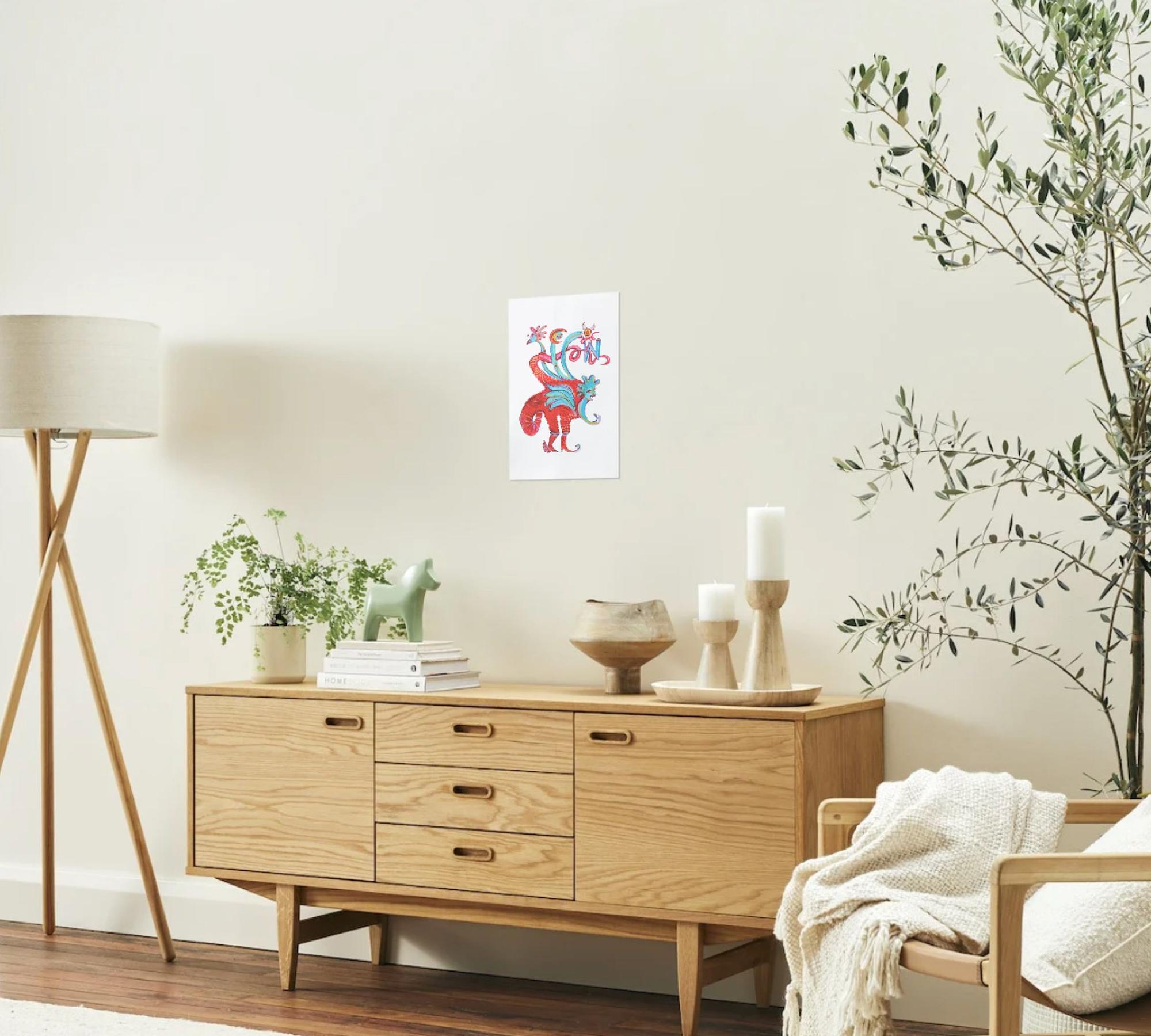 Phyton Art printMulticolor 5