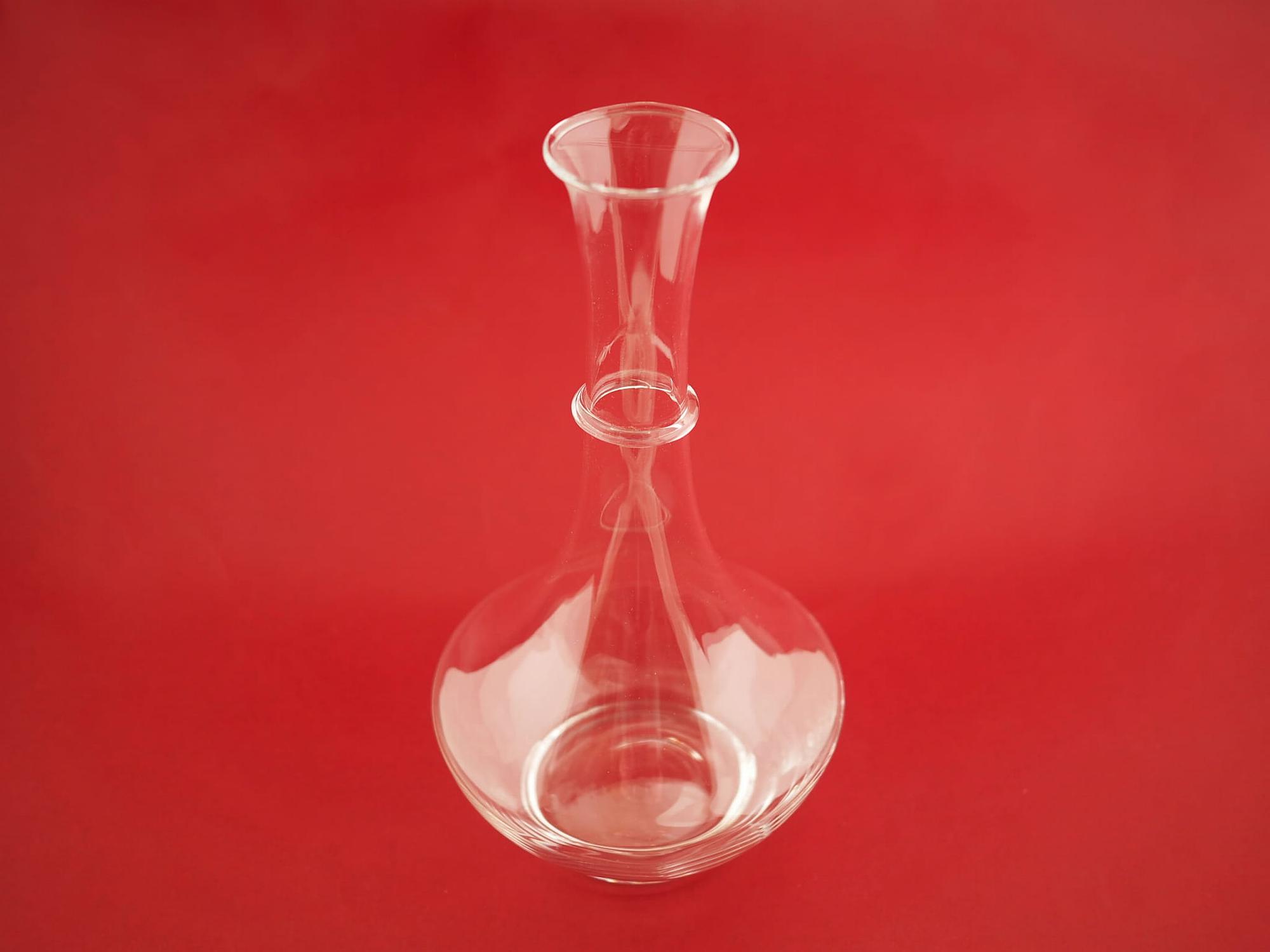 Karaffe Glas 1970er Jahre 3