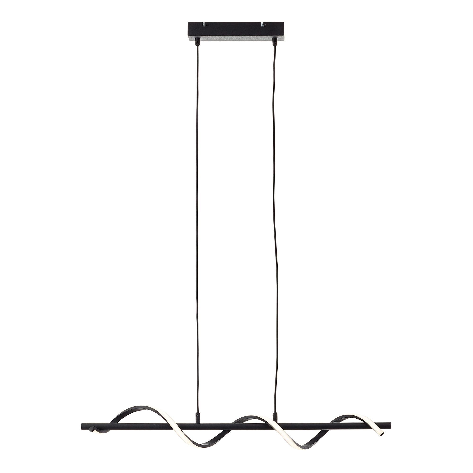 1-Flammig Eunice LED-Pendelleuchte Silikon Stahl 3