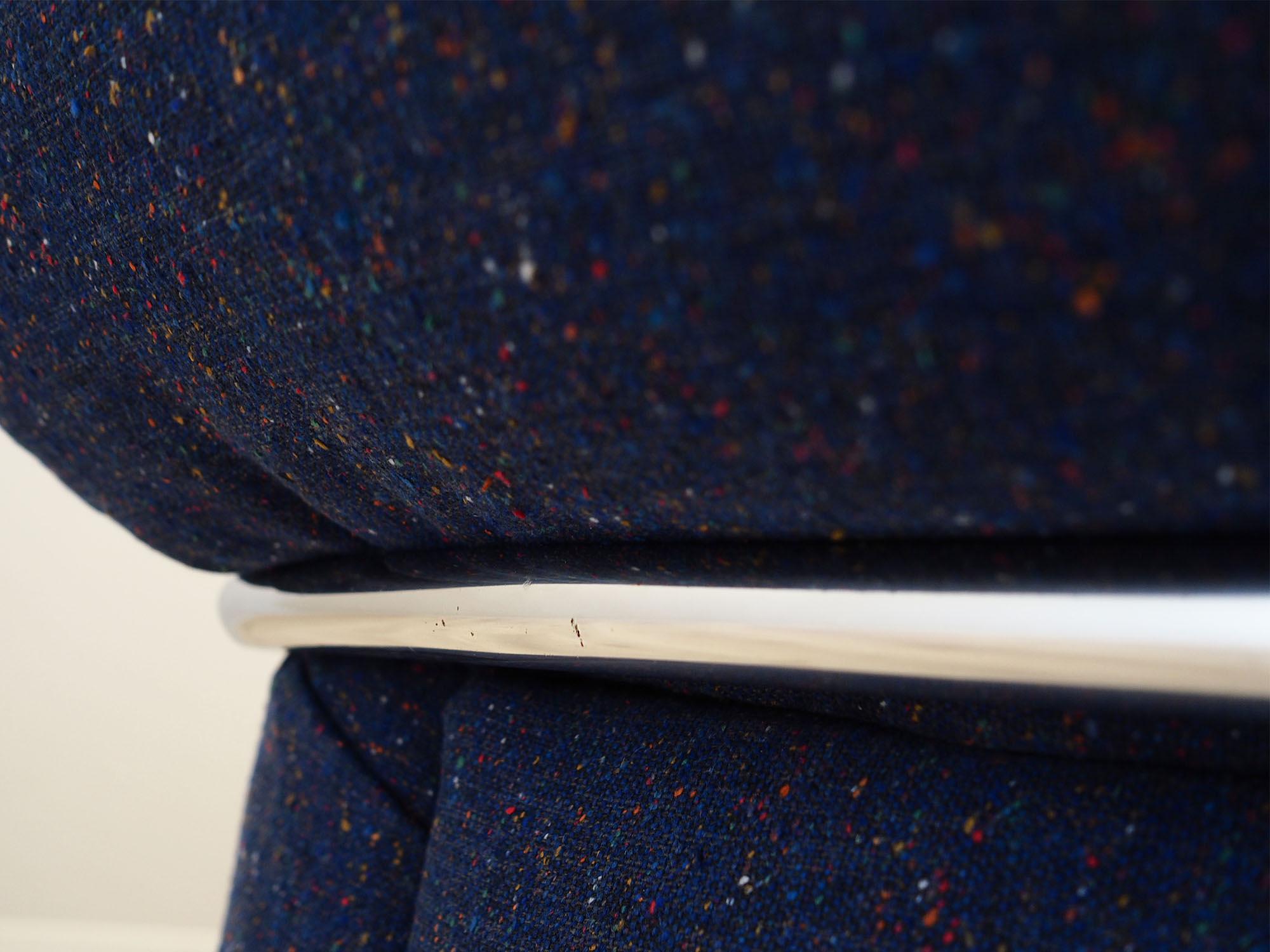 Space Age Armchair Blue 12