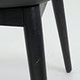 Fiberglass Chair Kunststoff Schwarz 6