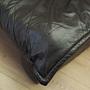 Armchair Leather Black 1960s 13
