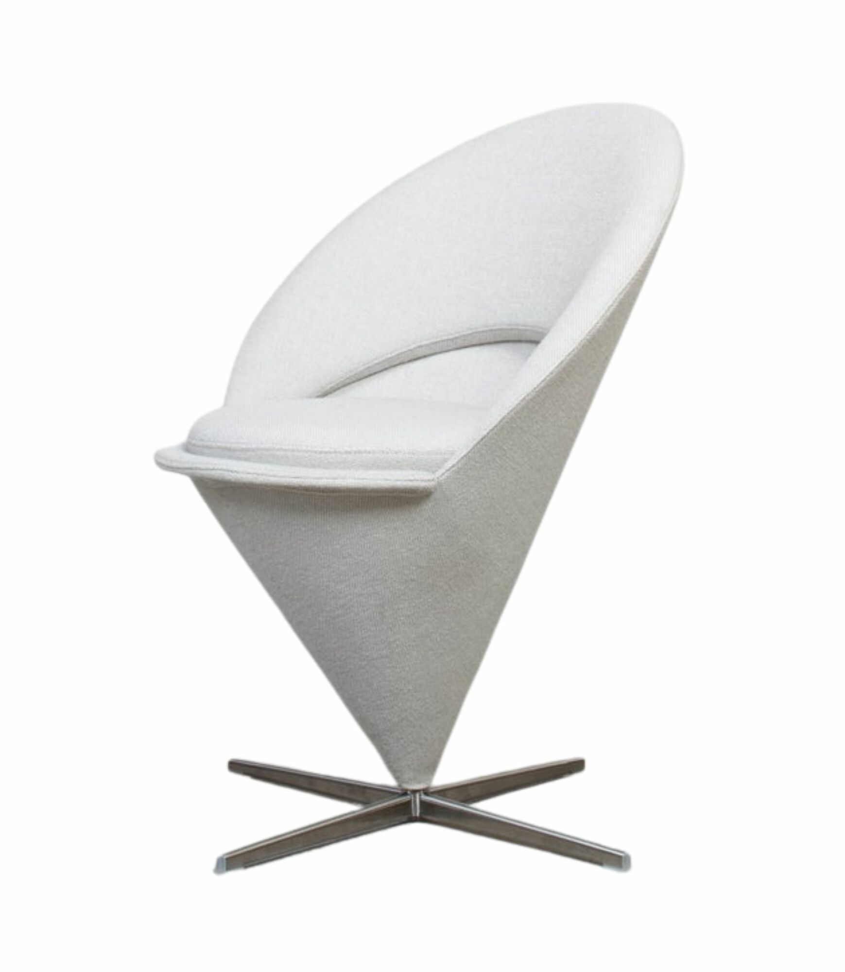 Cone Stuhl von Verner Panton Weiß 0