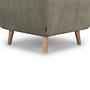 Alfred 1-Sitzer Eckmodul Rechts Planet Grey Green 3