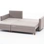 Aydam Schlafsofa Récamiere Links Creme 5