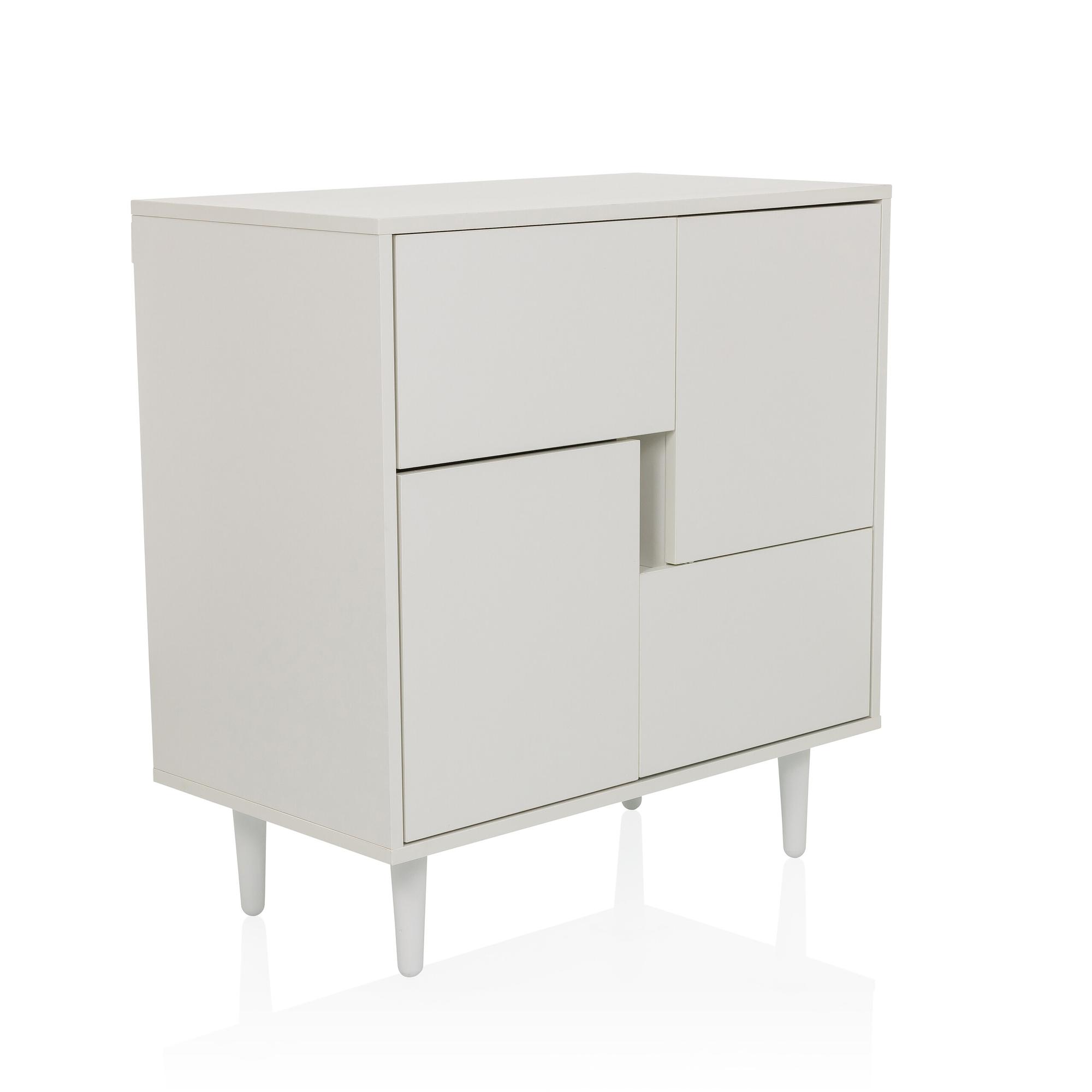 LYKKJA Chest of Drawers White 5