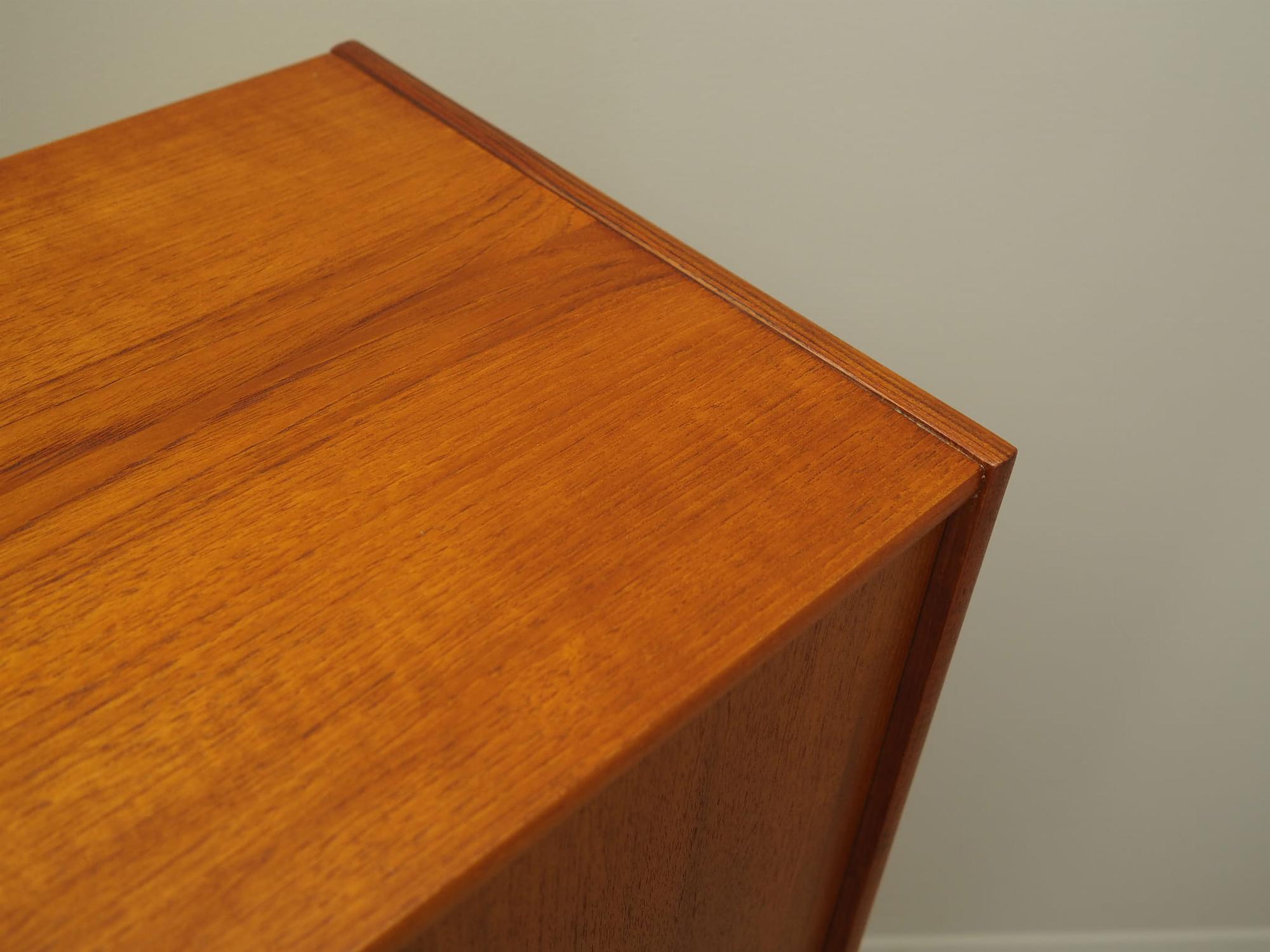Vintage Sideboard Teak Brown 1960s 10