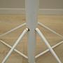 Vintage coat rack metal white 1970s 13