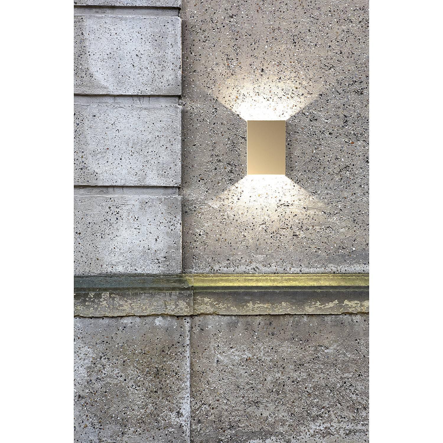 2-Flammig LED-Wandleuchte Fold XI Stahl 3