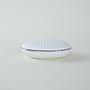 Porcelain shell dish White 1970s 2