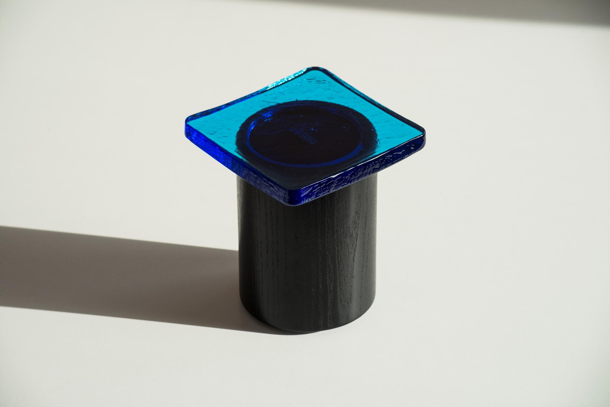 PIEDUCCIO Bowl L Ash Wood Black Stained 0