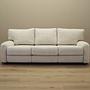 Piumotto 3-Sitzer Sofa Weiß 1970er Jahre 1