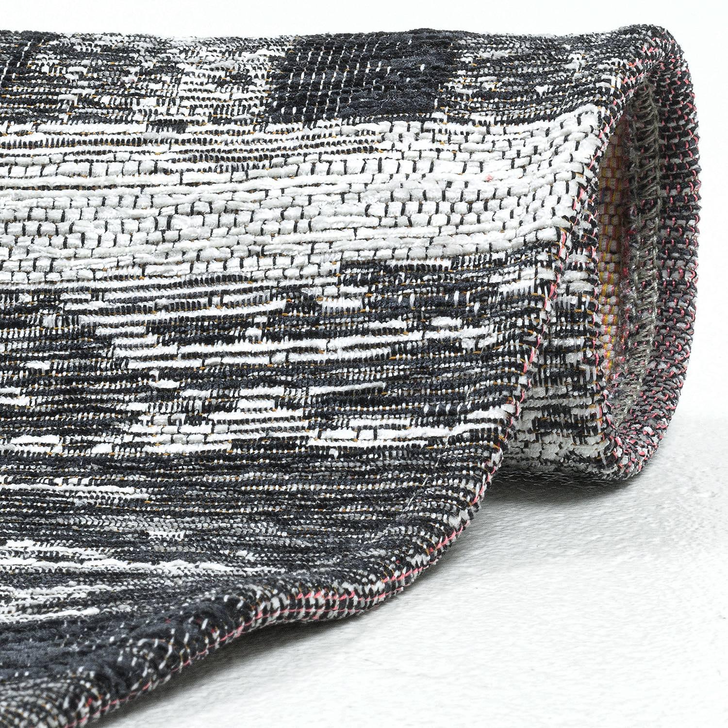 Short pile rug Keitum 010 II Cotton Grey 100x100 2