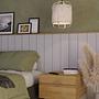 Surfleet Pendant Lamp Steel Blended Fabric 1-light 2
