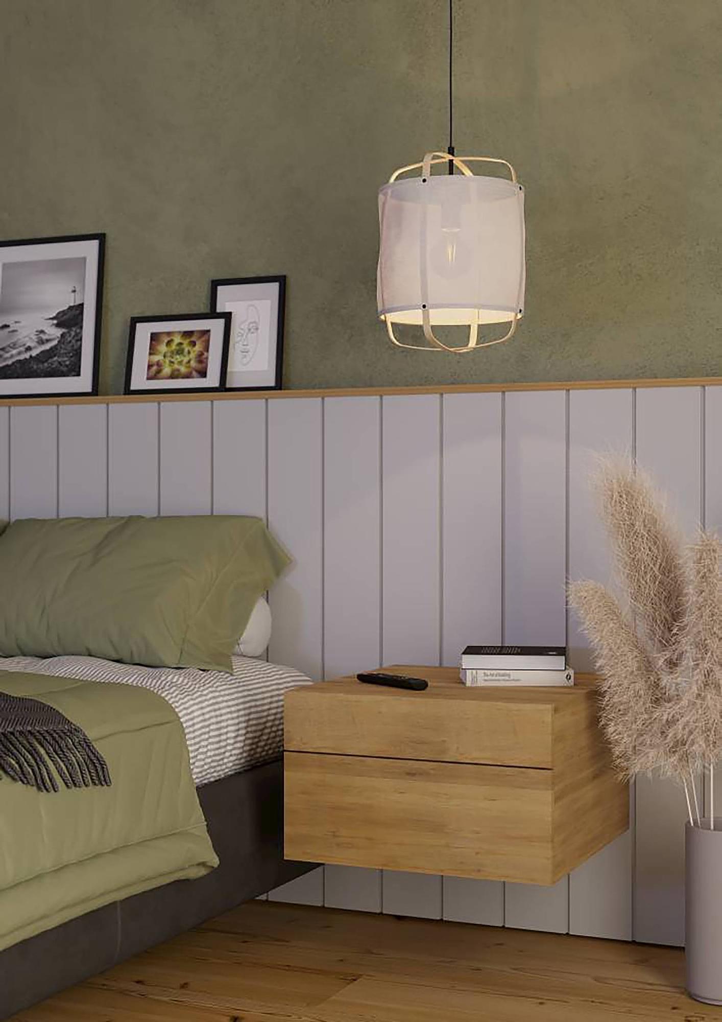 Surfleet Pendant Lamp Steel Blended Fabric 1-light 2