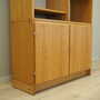 Vintage Bookshelf Ash Wood Brown 1970s 4