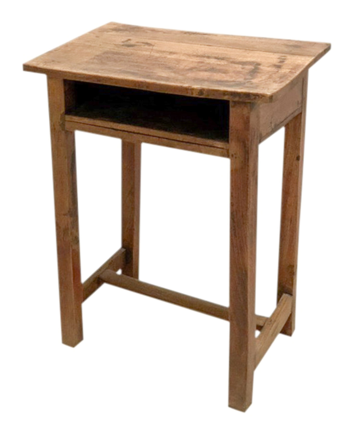 Vintage Schulpult Holz Braun 0