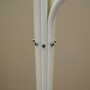 Vintage coat rack metal white 1970s 9